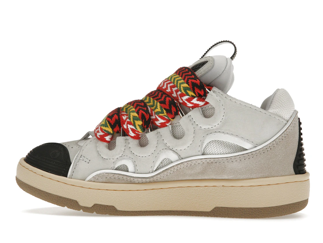 Vue 20 de Lanvin Leather Curb White Black Gum 