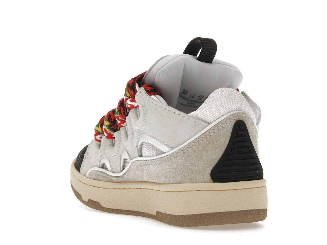 Vue 25 de Lanvin Leather Curb White Black Gum 