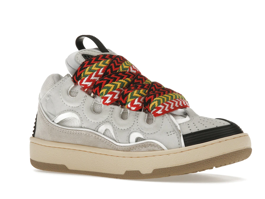 Vue 4 de Lanvin Leather Curb White Black Gum 