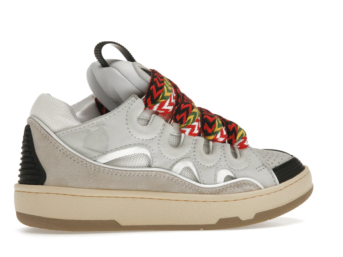 Vue 35 de Lanvin Leather Curb White Black Gum 