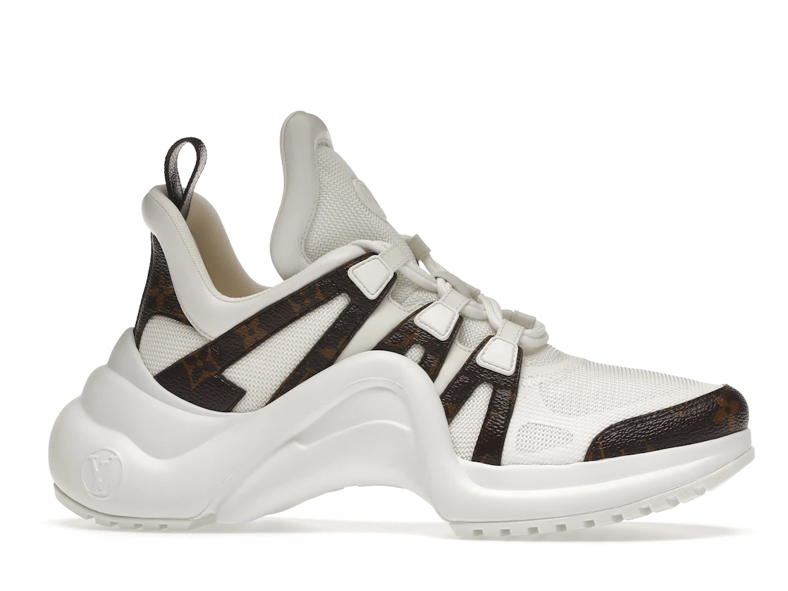 Vue 2 de Louis Vuitton Archlight Trainer Monogram White 