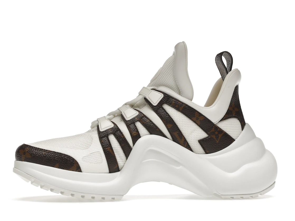 Vue 18 de Louis Vuitton Archlight Trainer Monogram White 