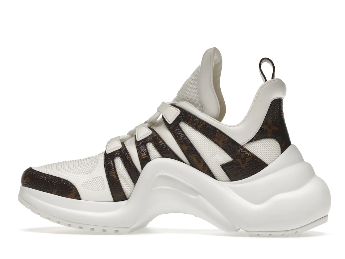 Vue 20 de Louis Vuitton Archlight Trainer Monogram White 