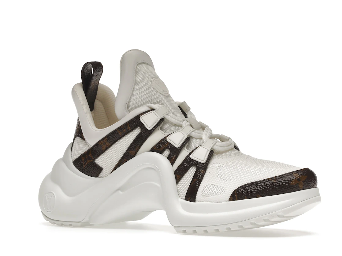 Vue 4 de Louis Vuitton Archlight Trainer Monogram White 