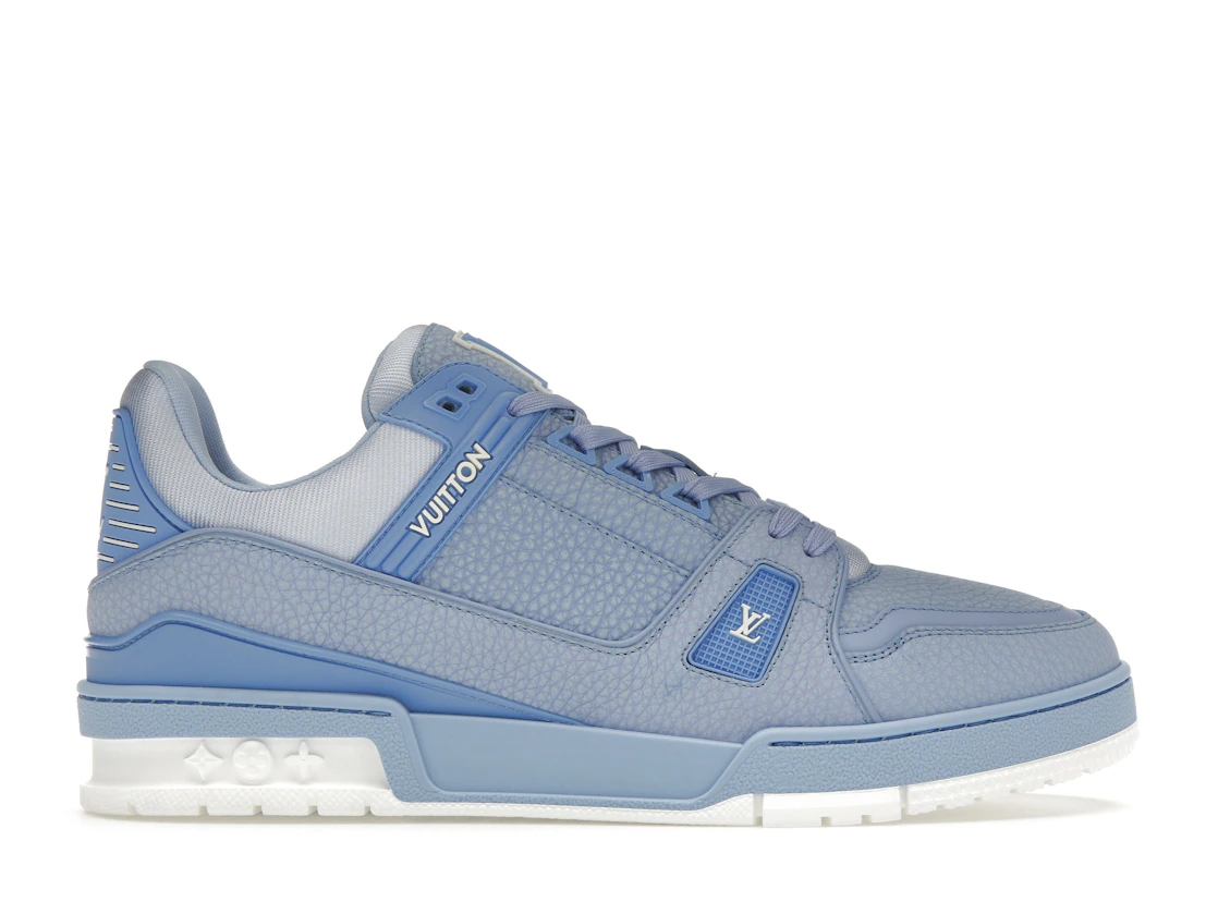 Vue 1 de Louis Vuitton LV Trainer Light Blue White
