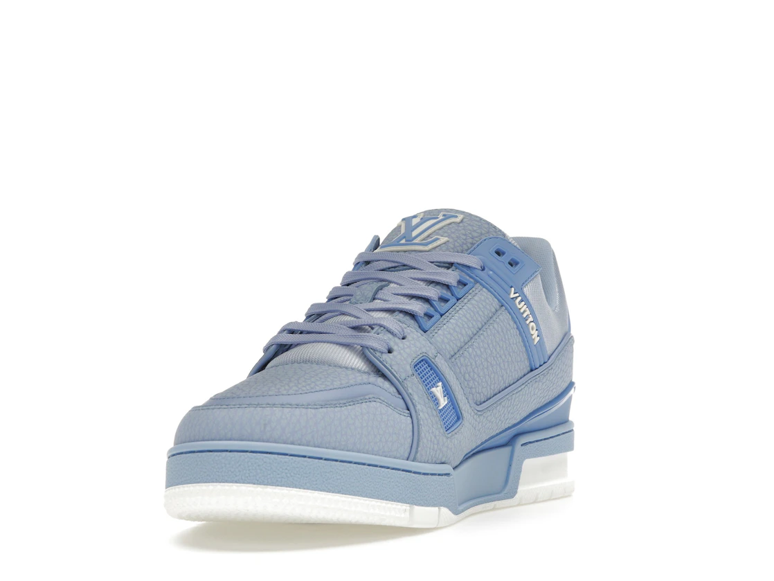 Vue 13 de Louis Vuitton LV Trainer Light Blue White