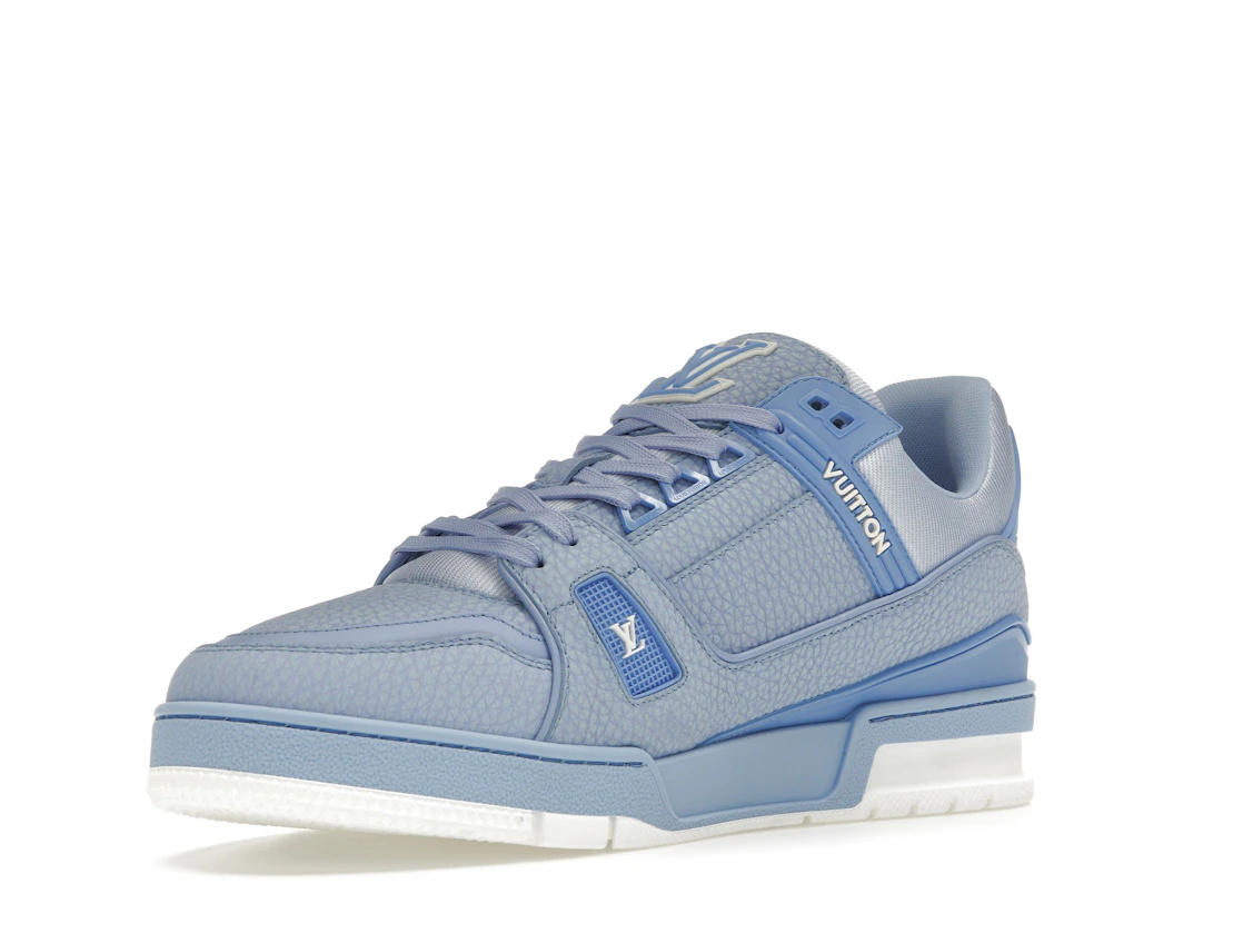 Vue 15 de Louis Vuitton LV Trainer Light Blue White