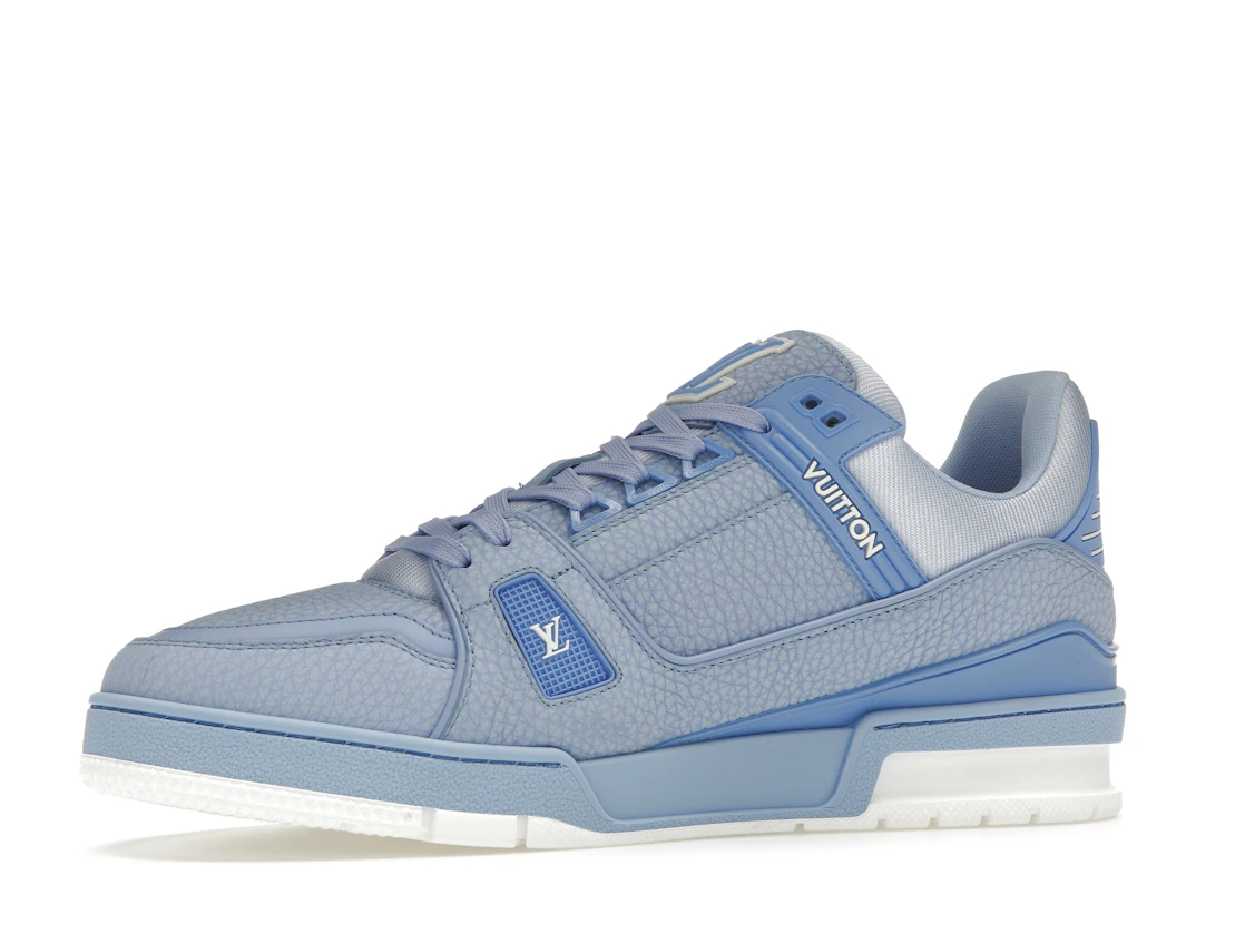 Vue 17 de Louis Vuitton LV Trainer Light Blue White