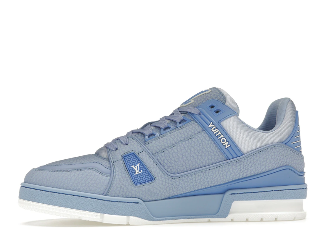Vue 18 de Louis Vuitton LV Trainer Light Blue White