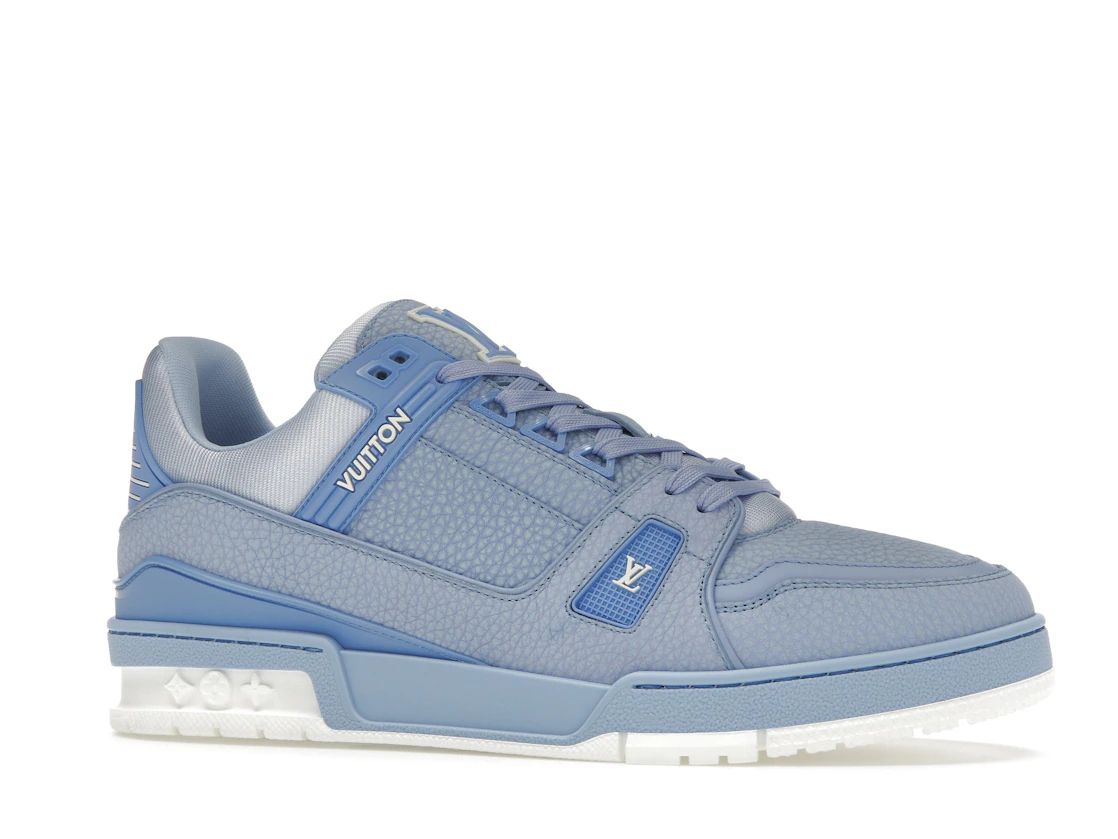 Vue 3 de Louis Vuitton LV Trainer Light Blue White