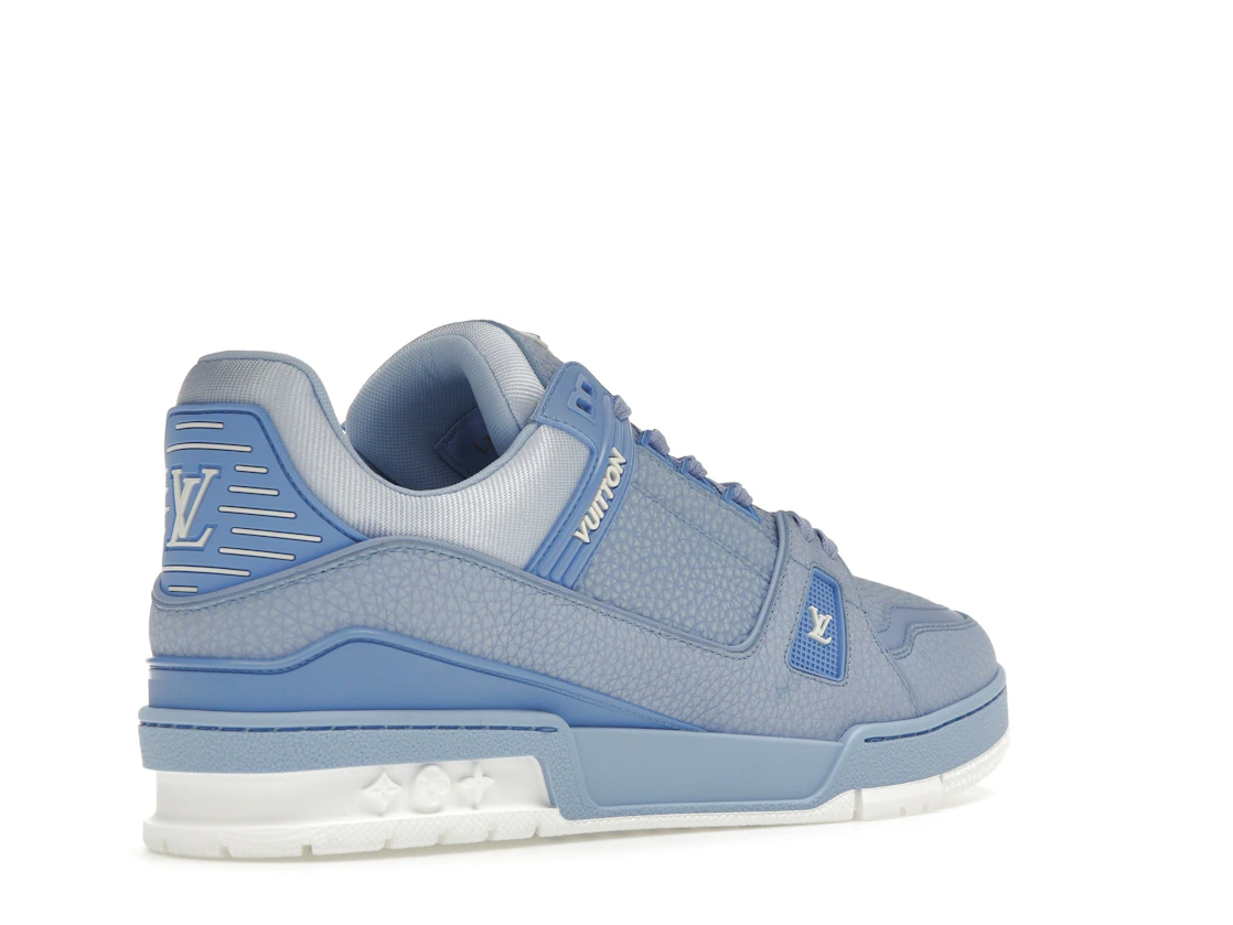 Vue 33 de Louis Vuitton LV Trainer Light Blue White