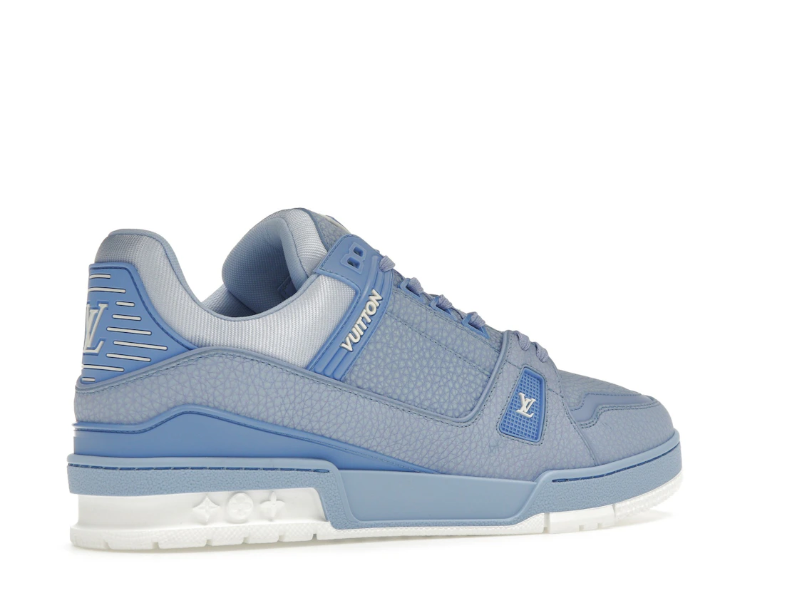 Vue 34 de Louis Vuitton LV Trainer Light Blue White