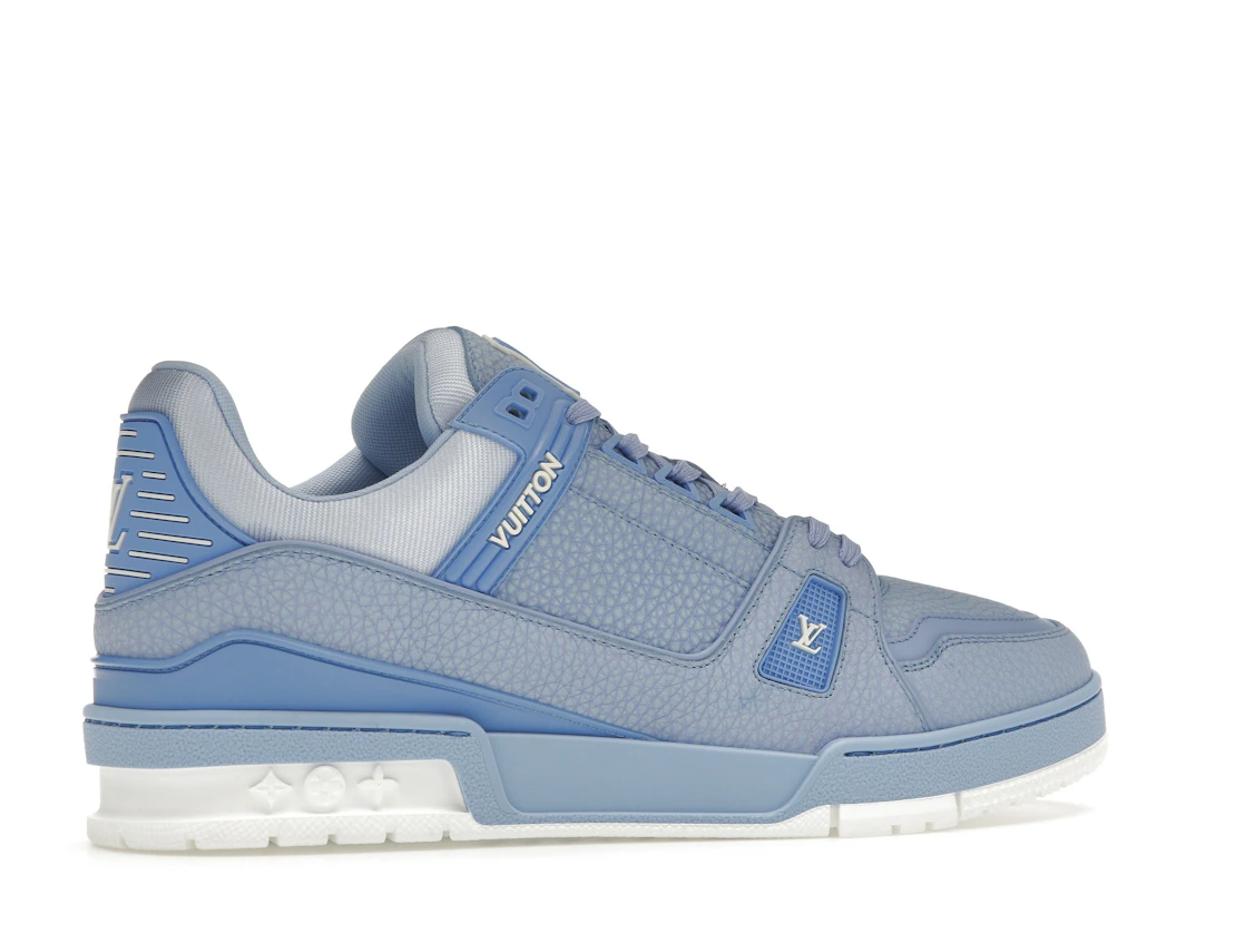 Vue 35 de Louis Vuitton LV Trainer Light Blue White