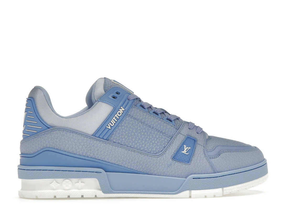 Vue 36 de Louis Vuitton LV Trainer Light Blue White