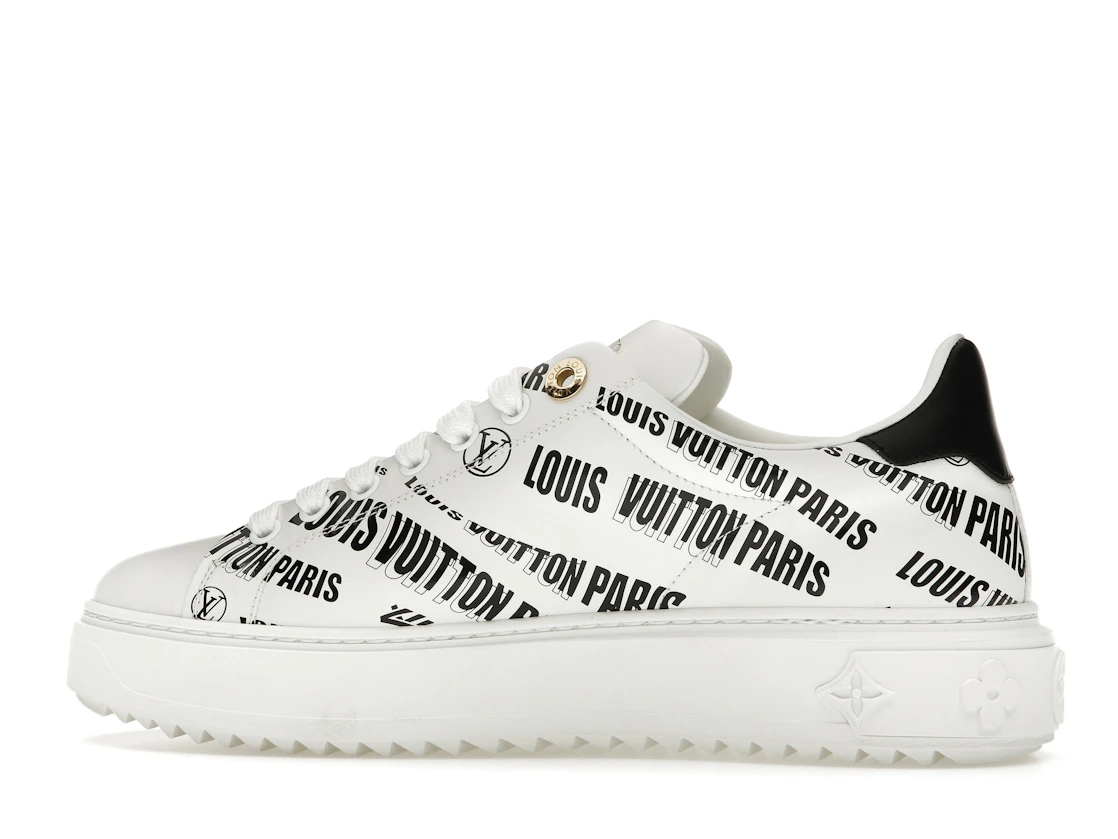 Vue 20 de Louis Vuitton Squad Low Allover Print Graphic Signature Leather Black White 