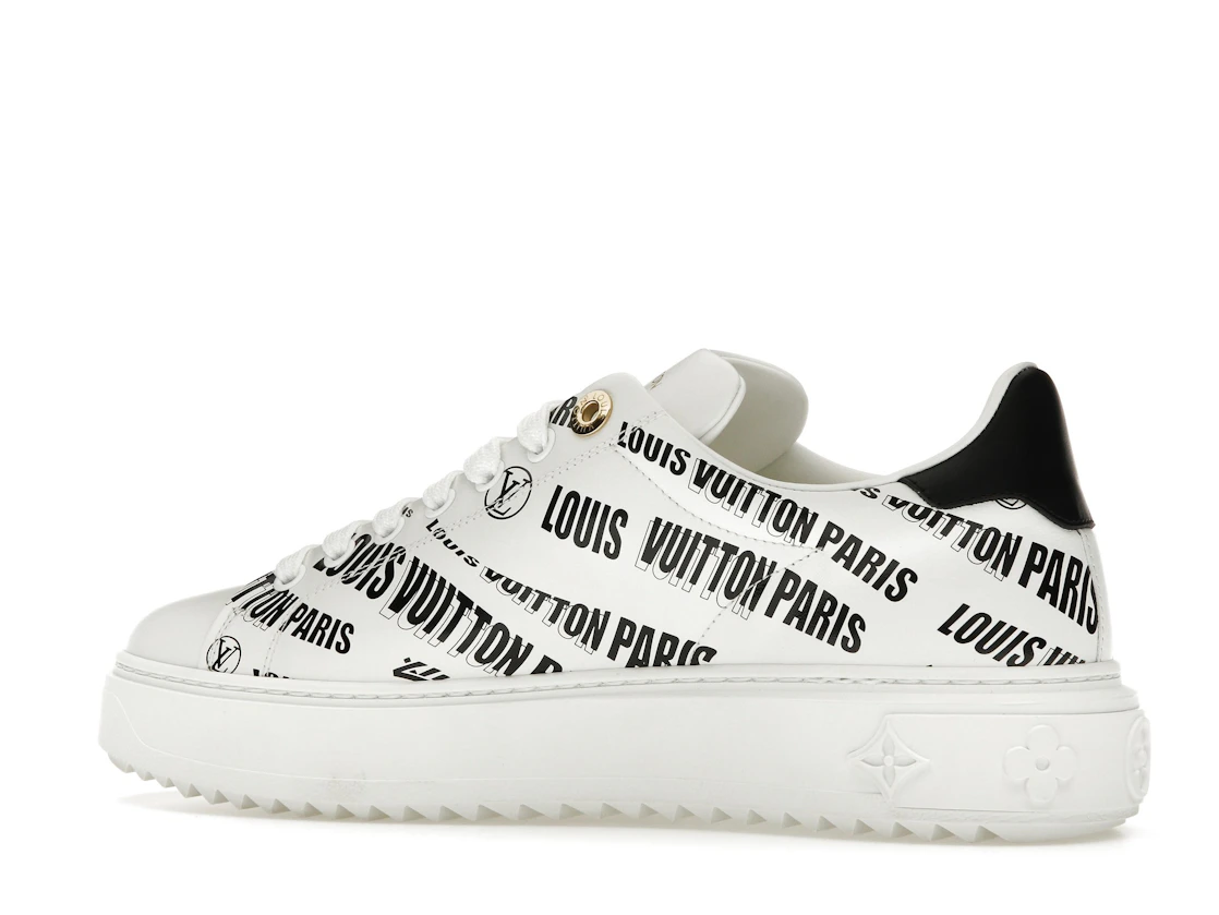 Vue 21 de Louis Vuitton Squad Low Allover Print Graphic Signature Leather Black White 