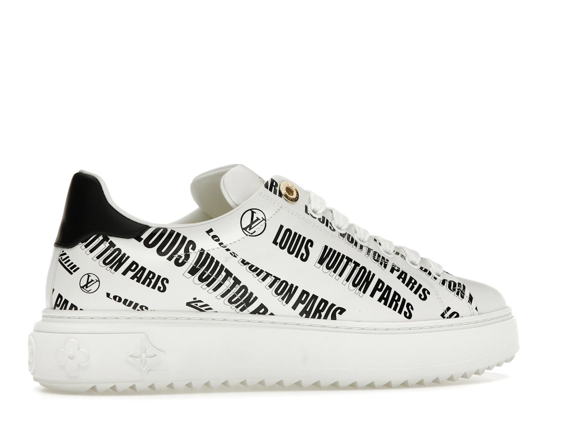 Vue 35 de Louis Vuitton Squad Low Allover Print Graphic Signature Leather Black White 
