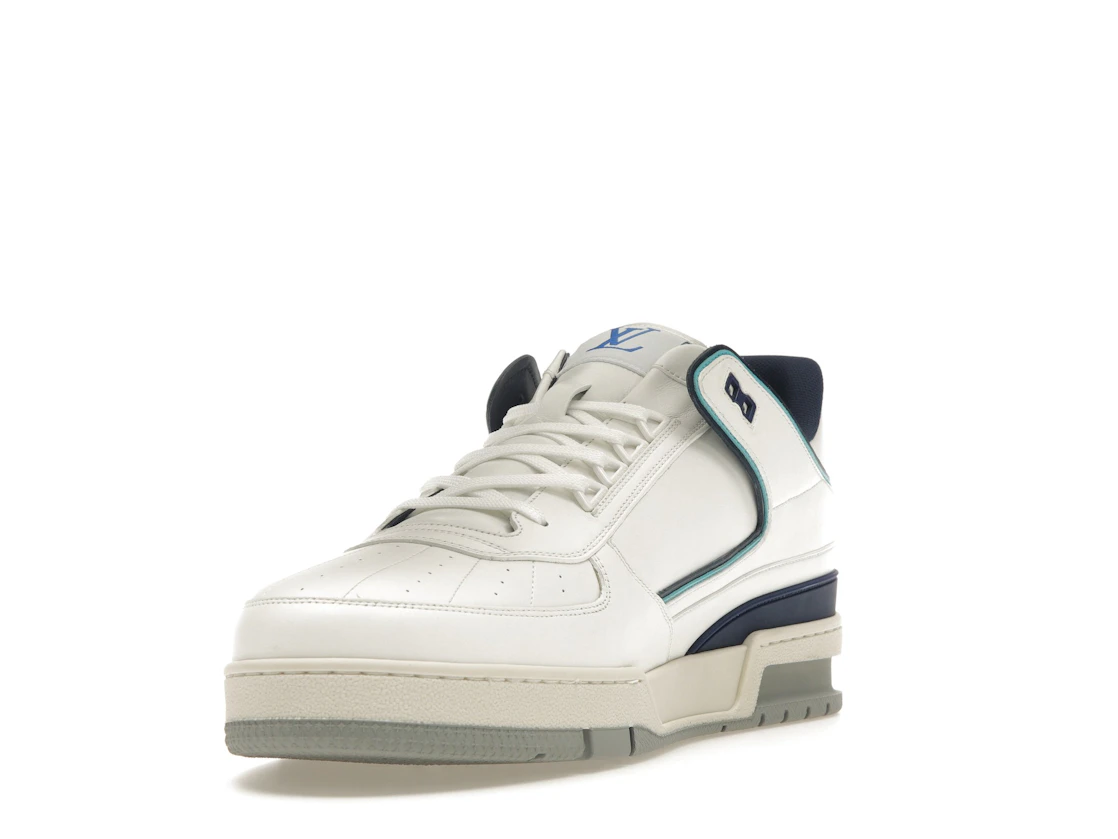 Vue 13 de Louis Vuitton Trainer Sneaker White Blue