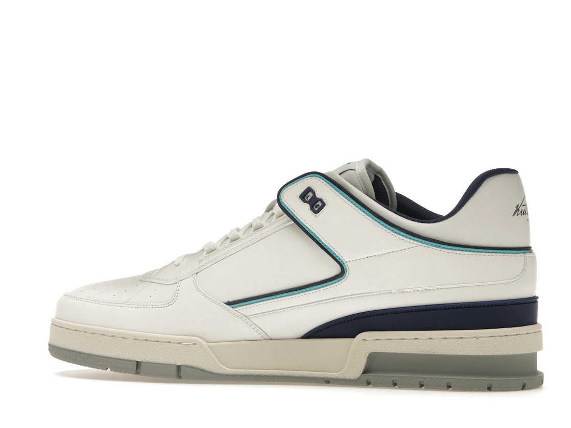 Vue 21 de Louis Vuitton Trainer Sneaker White Blue
