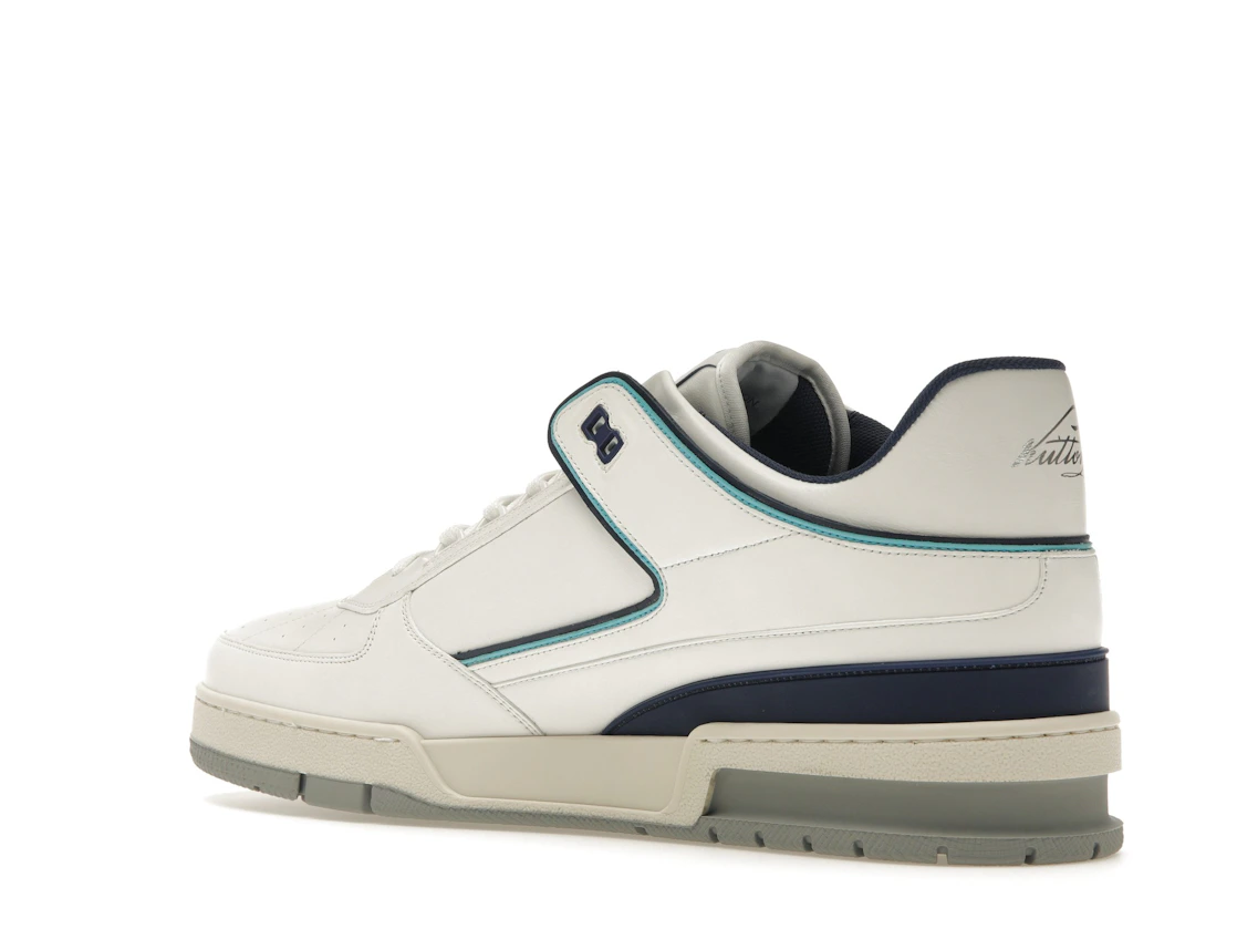 Vue 23 de Louis Vuitton Trainer Sneaker White Blue