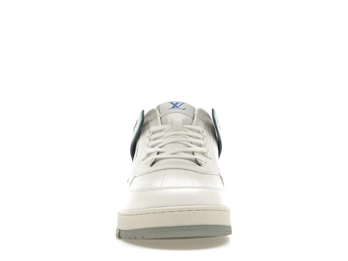 Vue 10 de Louis Vuitton Trainer Sneaker White Blue
