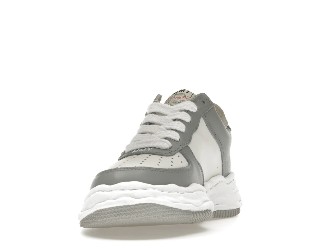 Vue 12 de Maison Mihara Yasuhiro Wayne OG Sole Low White Grey