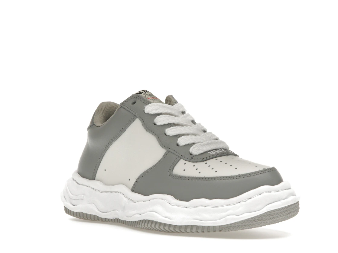 Vue 6 de Maison Mihara Yasuhiro Wayne OG Sole Low White Grey