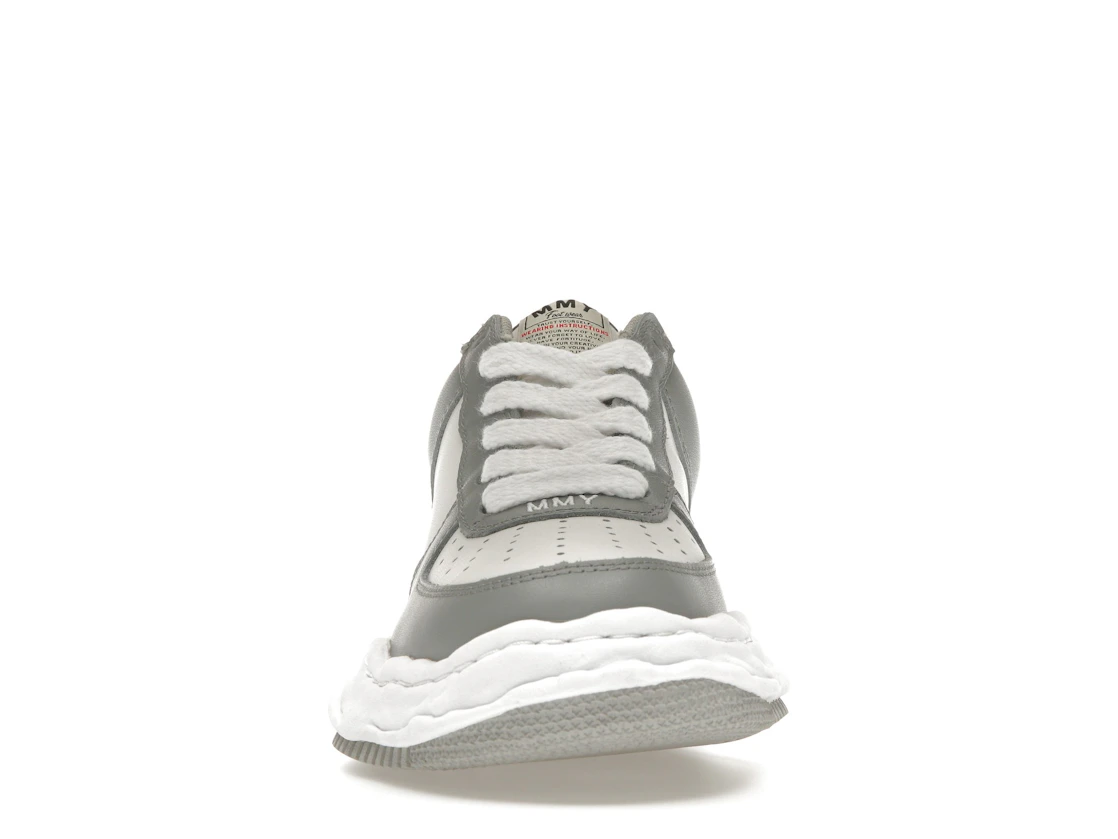 Vue 10 de Maison Mihara Yasuhiro Wayne OG Sole Low White Grey