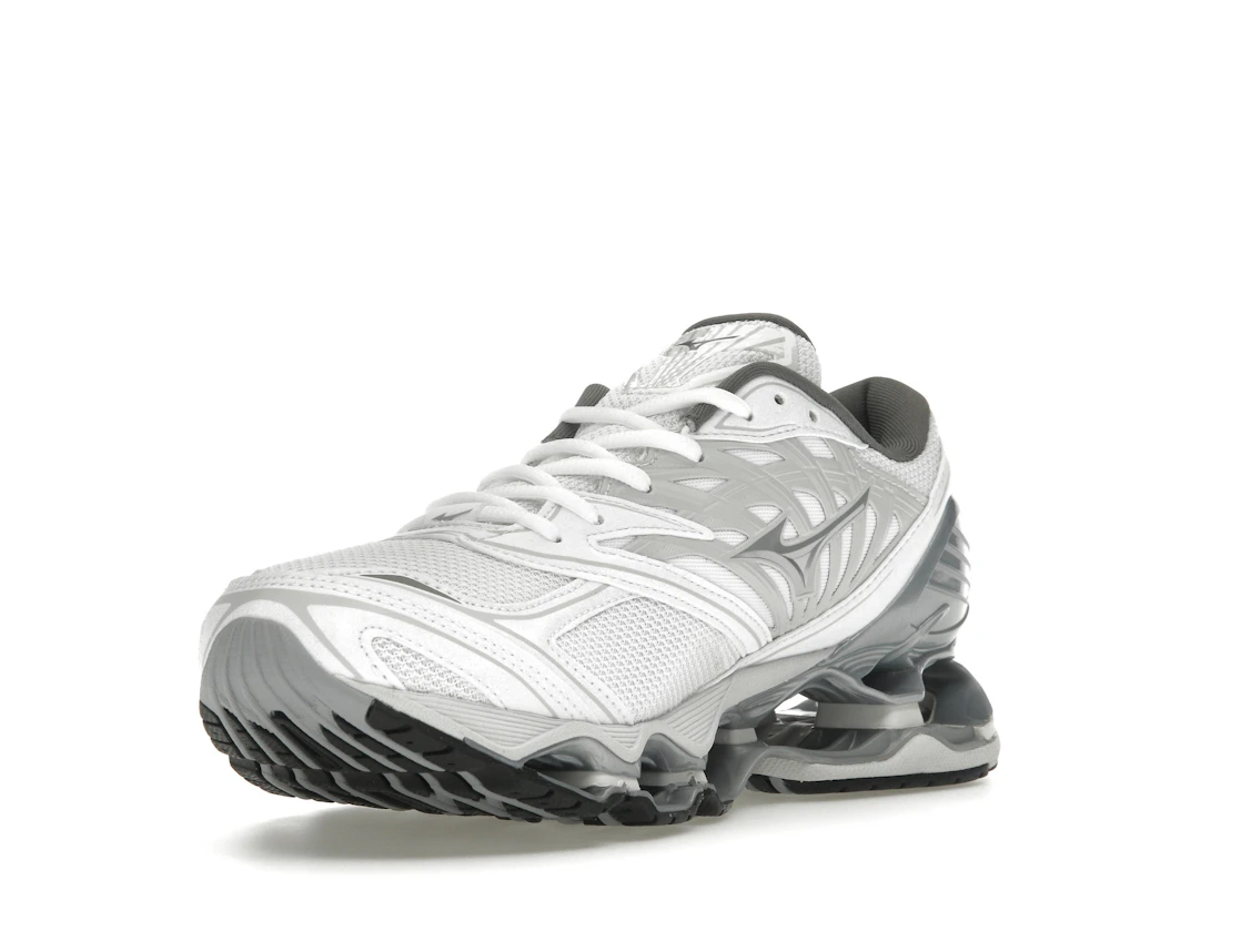 Vue 14 de Mizuno Wave Prophecy LS White Silver Harbor Mist
