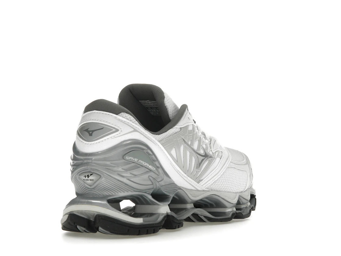 Vue 31 de Mizuno Wave Prophecy LS White Silver Harbor Mist