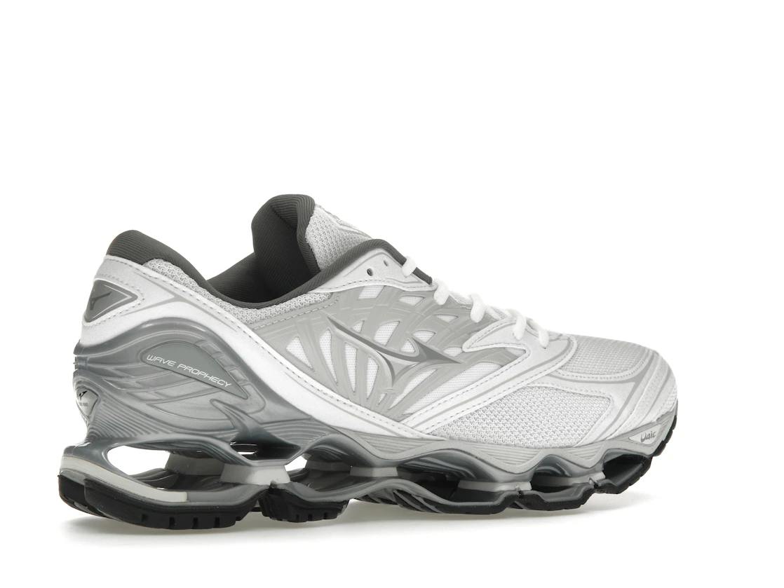 Vue 34 de Mizuno Wave Prophecy LS White Silver Harbor Mist