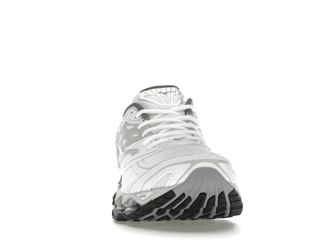 Vue 9 de Mizuno Wave Prophecy LS White Silver Harbor Mist