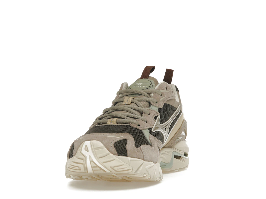 Vue 12 de Mizuno Wave Rider 10 Beluga Vintage Khaki