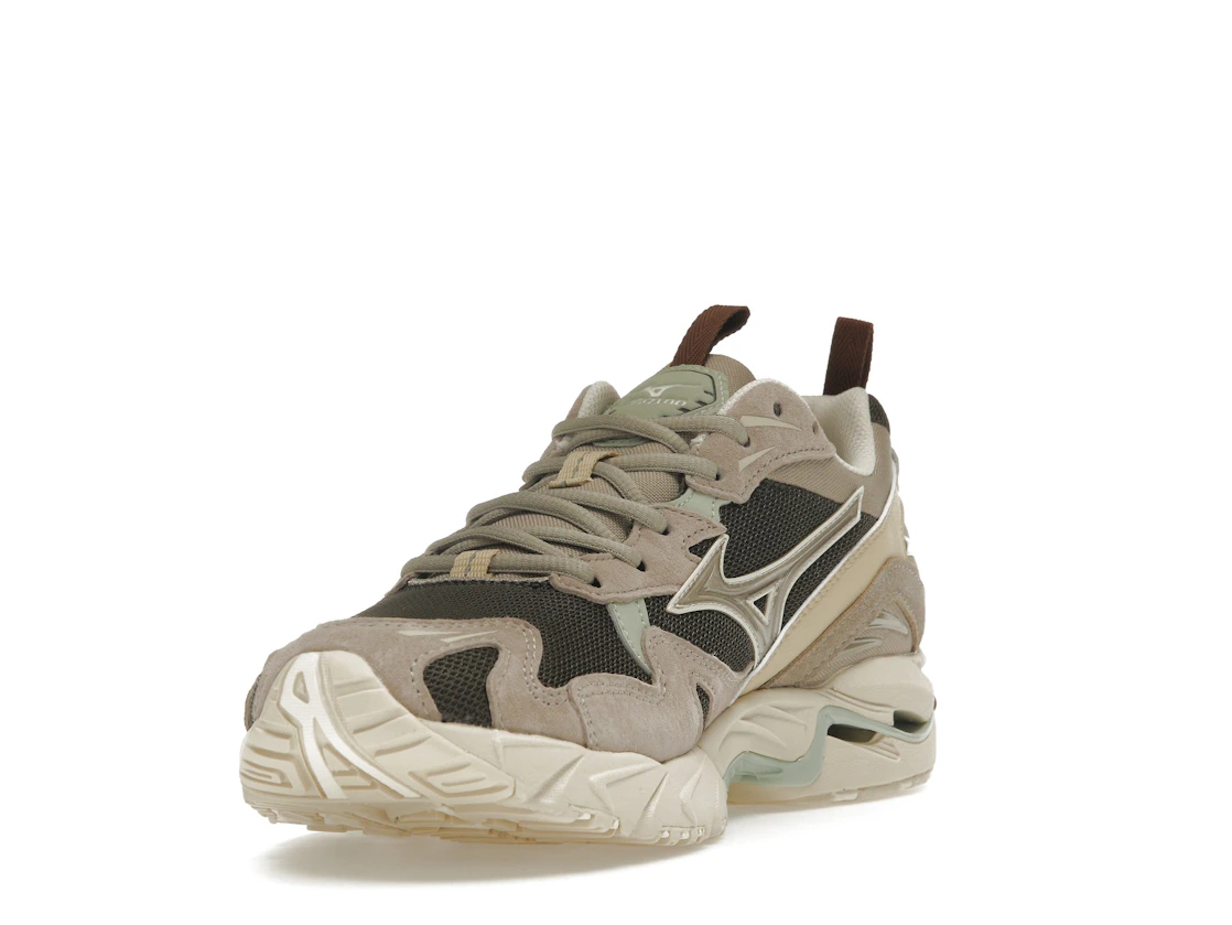 Vue 13 de Mizuno Wave Rider 10 Beluga Vintage Khaki
