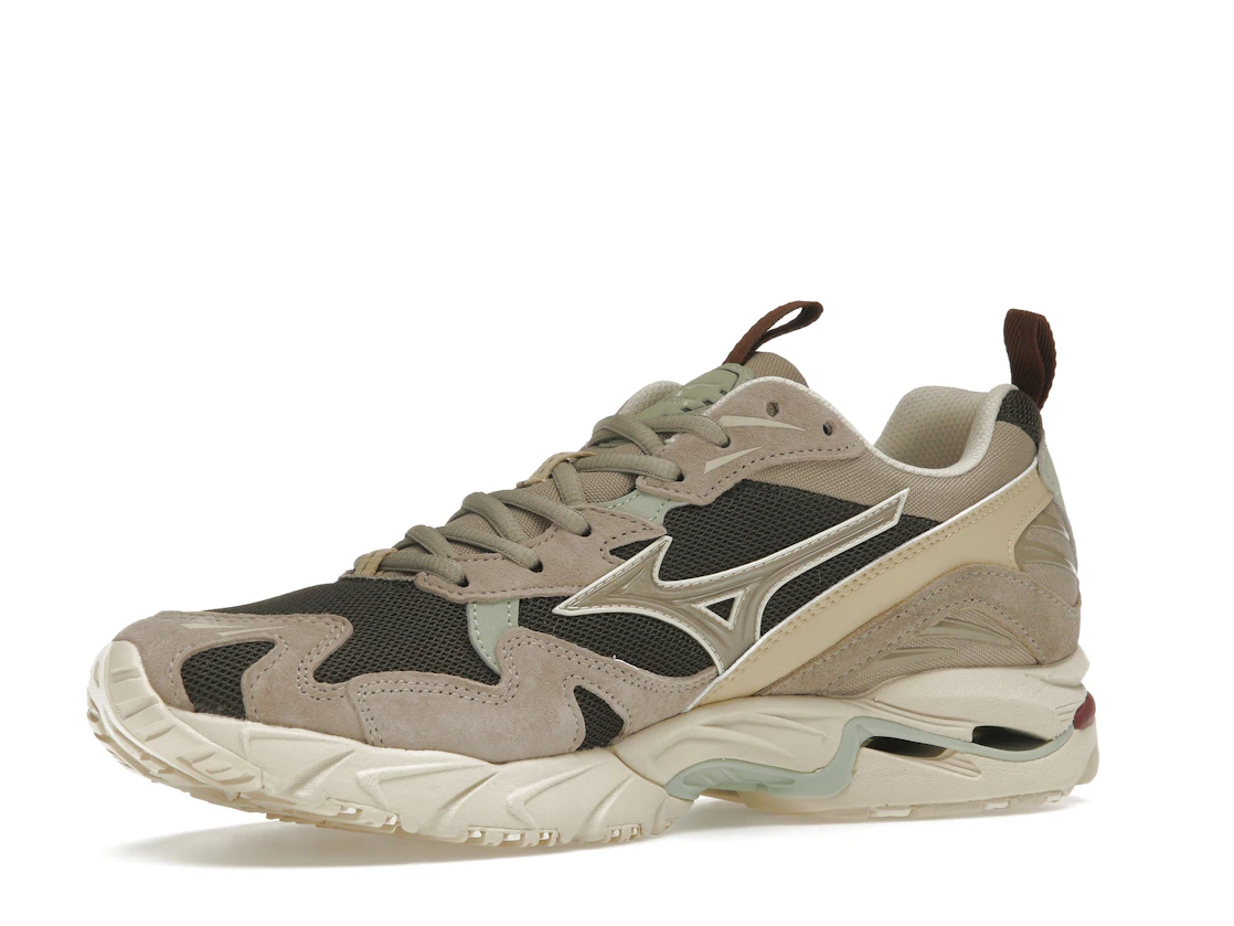 Vue 16 de Mizuno Wave Rider 10 Beluga Vintage Khaki