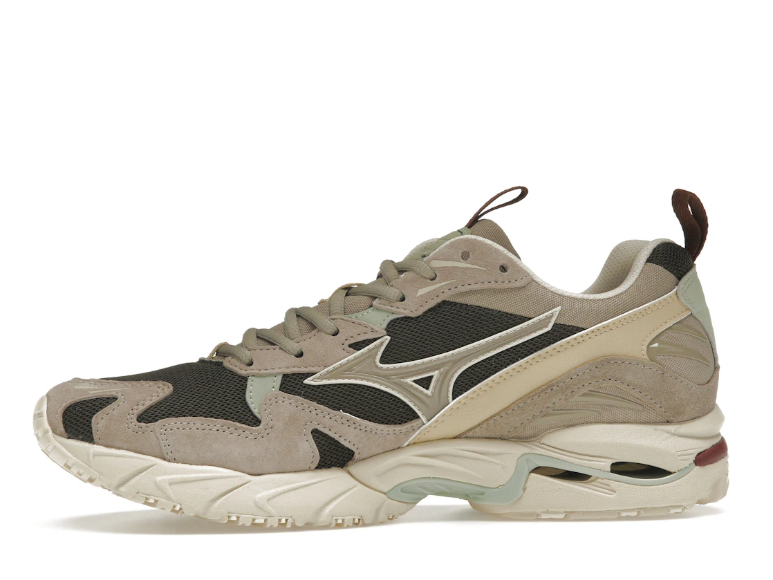 Vue 18 de Mizuno Wave Rider 10 Beluga Vintage Khaki