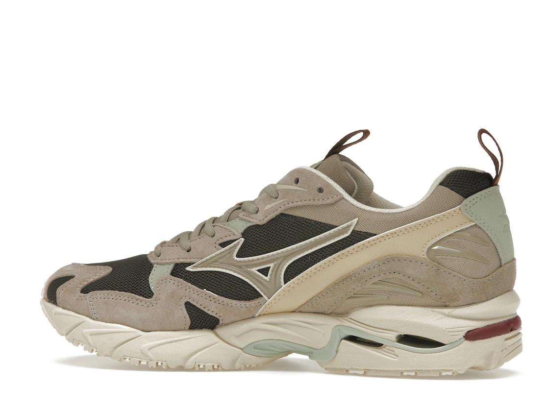 Vue 21 de Mizuno Wave Rider 10 Beluga Vintage Khaki