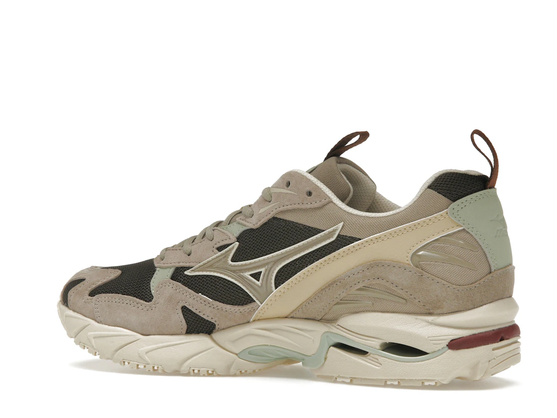 Vue 22 de Mizuno Wave Rider 10 Beluga Vintage Khaki