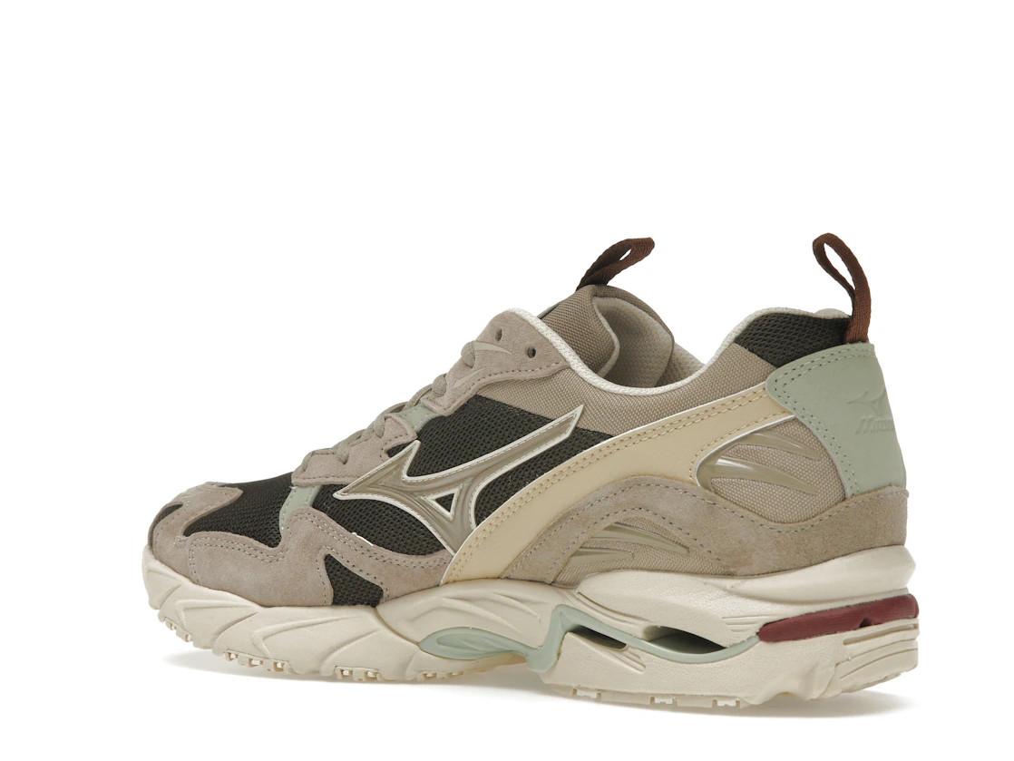 Vue 23 de Mizuno Wave Rider 10 Beluga Vintage Khaki