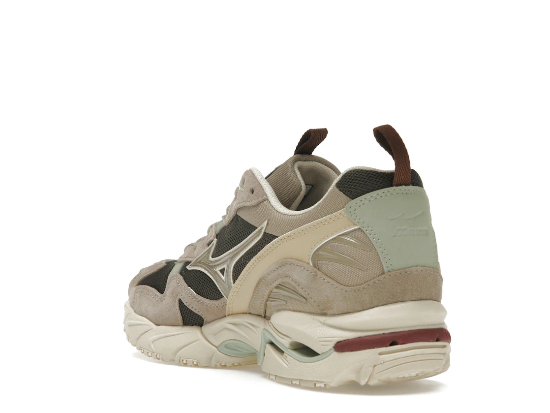 Vue 25 de Mizuno Wave Rider 10 Beluga Vintage Khaki