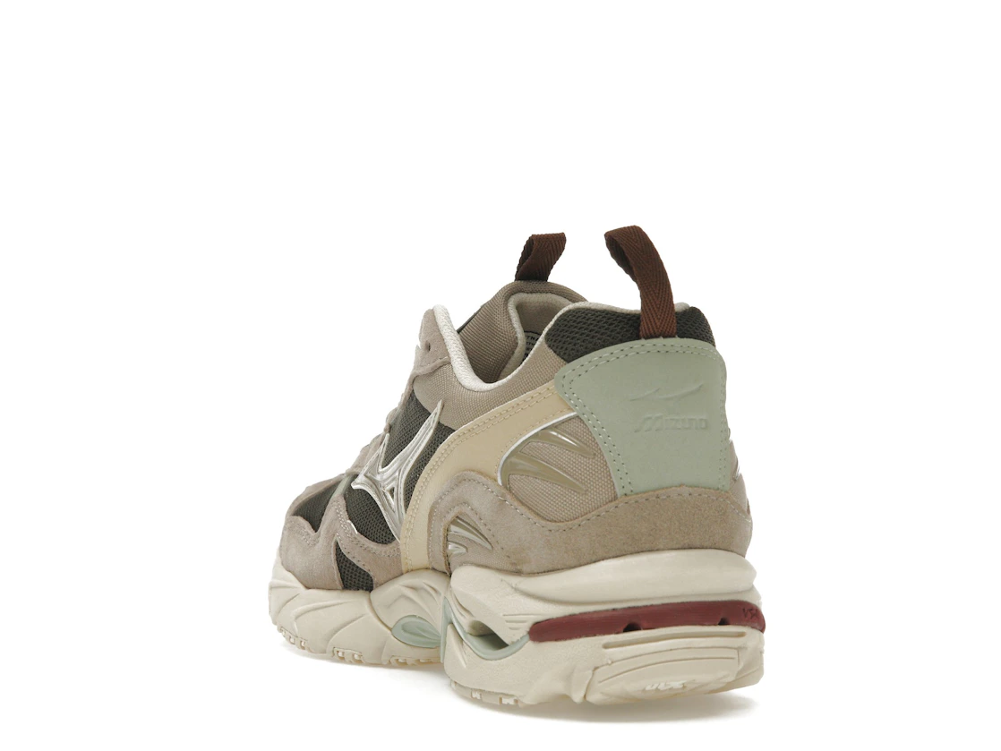 Vue 26 de Mizuno Wave Rider 10 Beluga Vintage Khaki