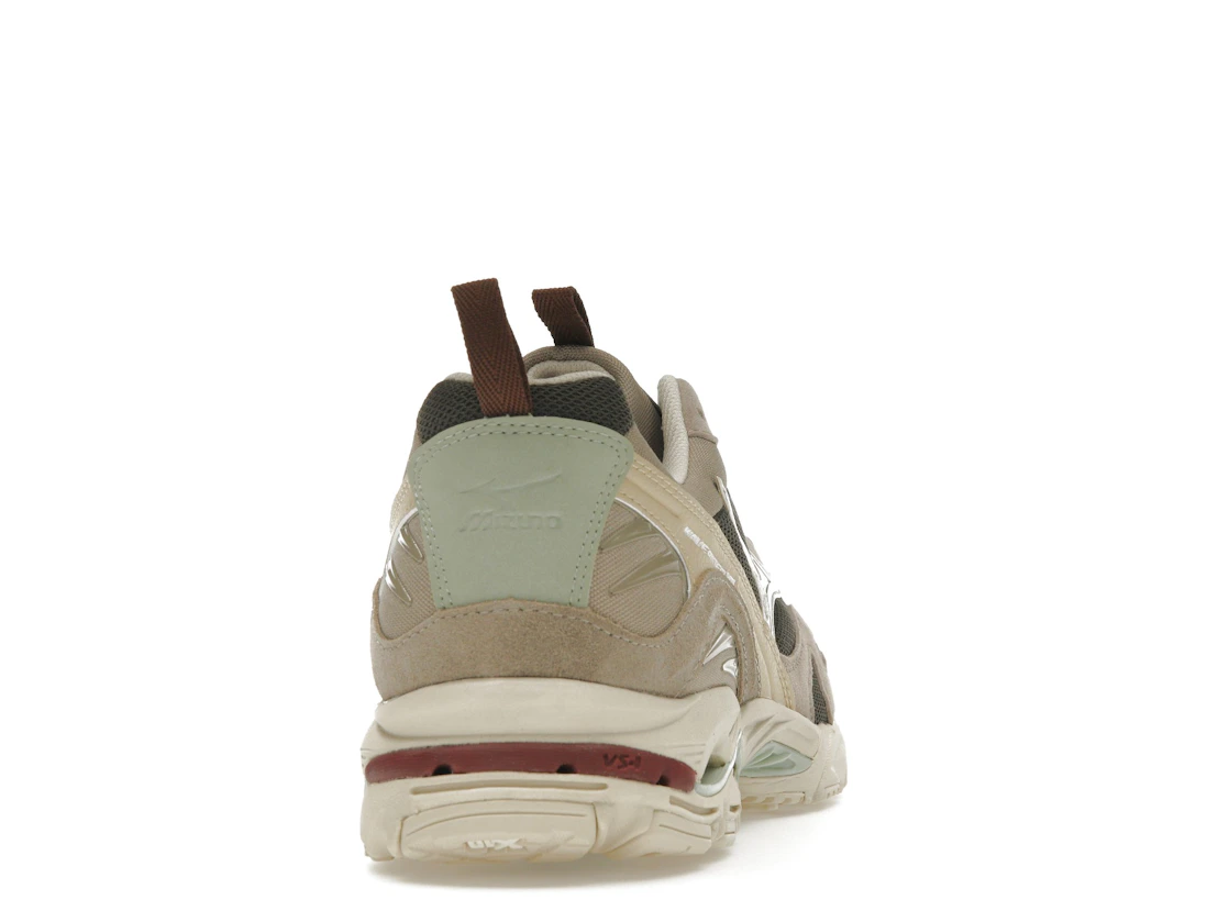 Vue 29 de Mizuno Wave Rider 10 Beluga Vintage Khaki