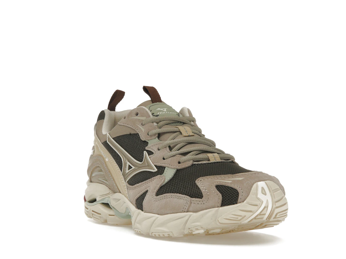 Vue 7 de Mizuno Wave Rider 10 Beluga Vintage Khaki