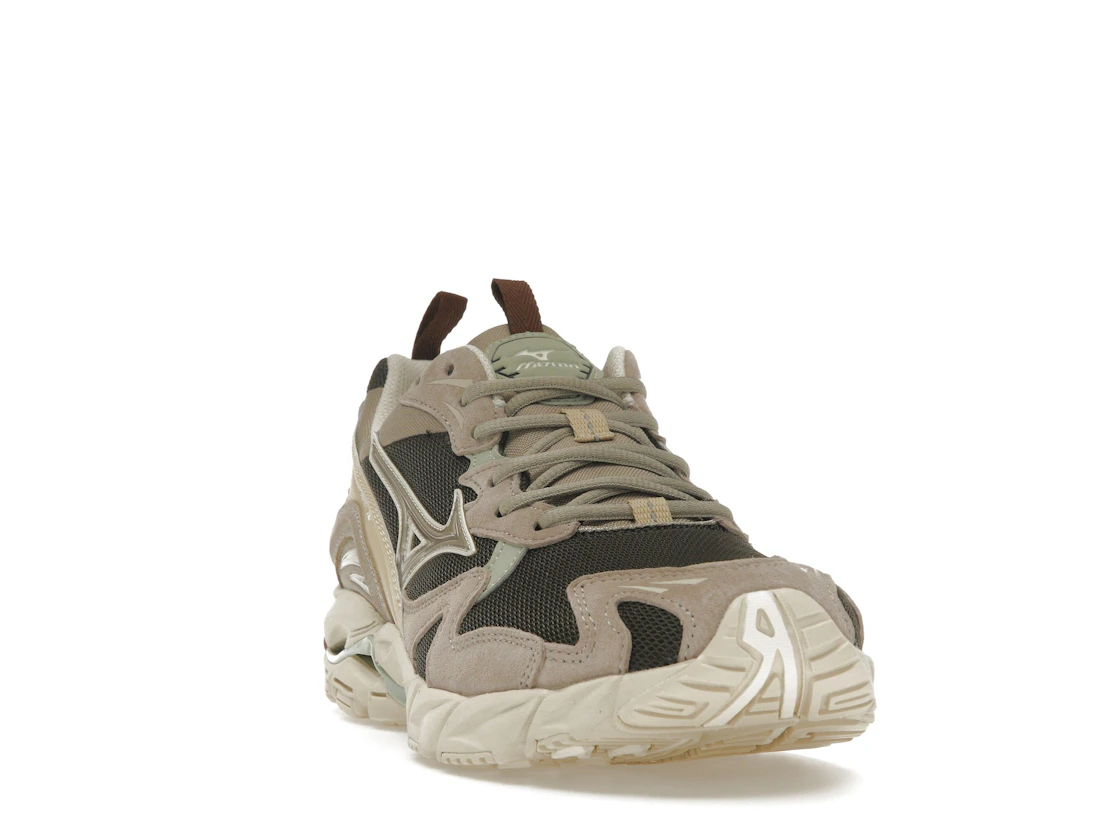 Vue 8 de Mizuno Wave Rider 10 Beluga Vintage Khaki