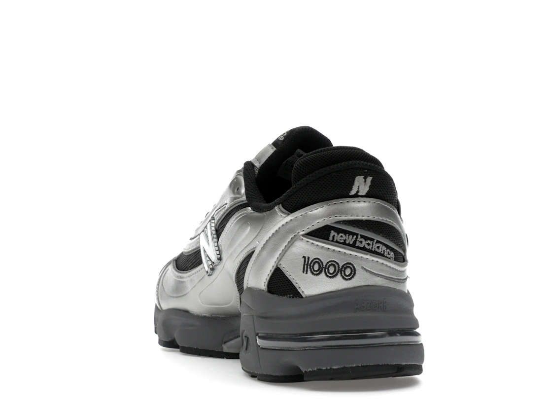 Vue 26 de New Balance 1000 Black Silver Metallic