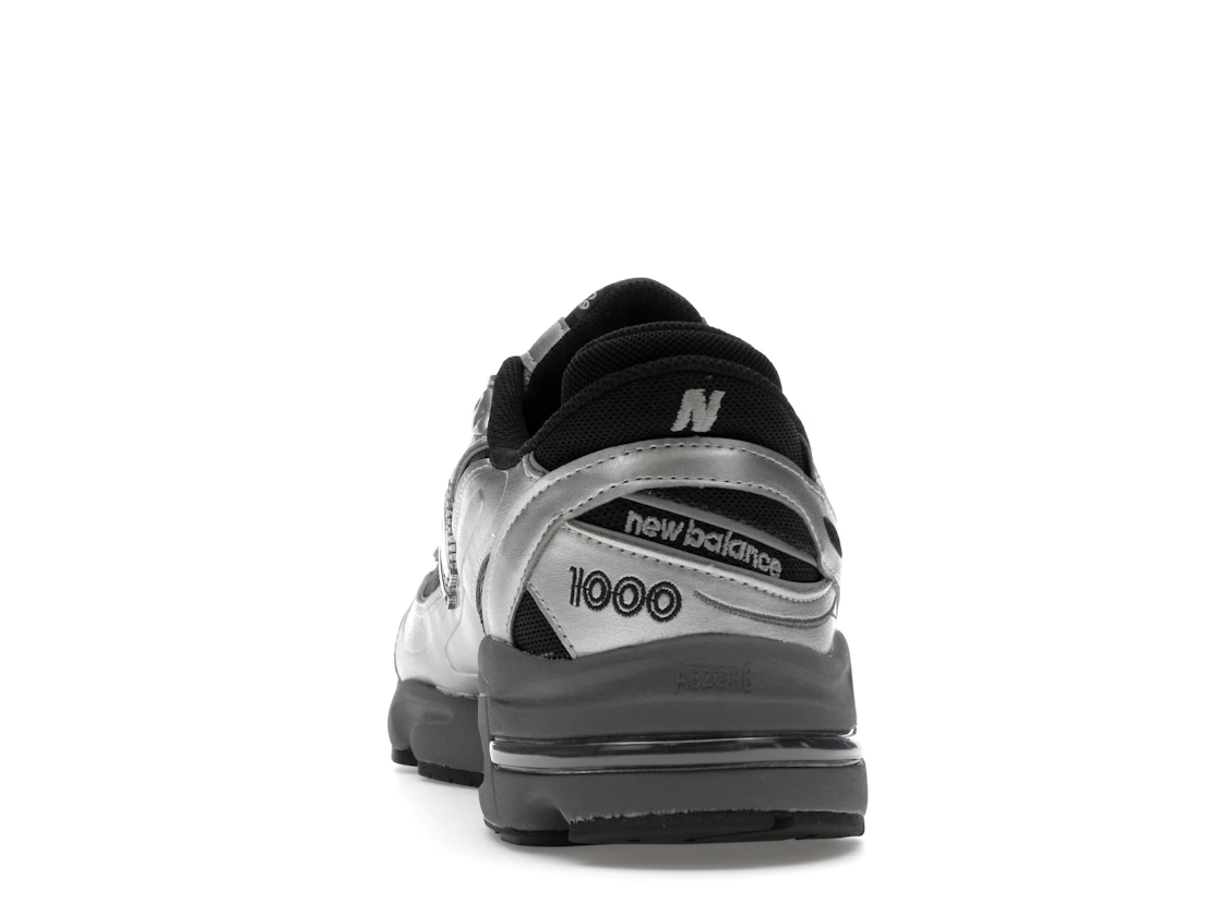 Vue 27 de New Balance 1000 Black Silver Metallic