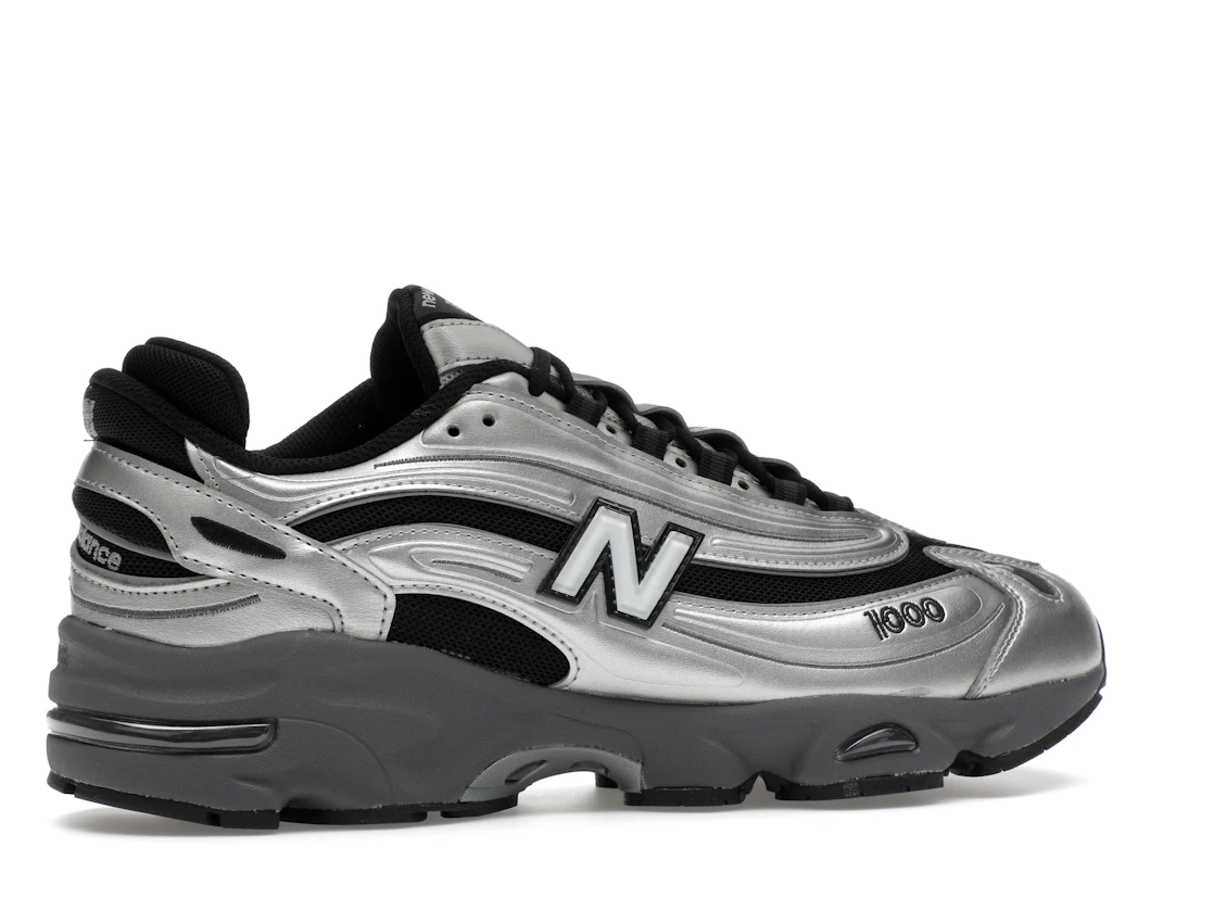 Vue 35 de New Balance 1000 Black Silver Metallic