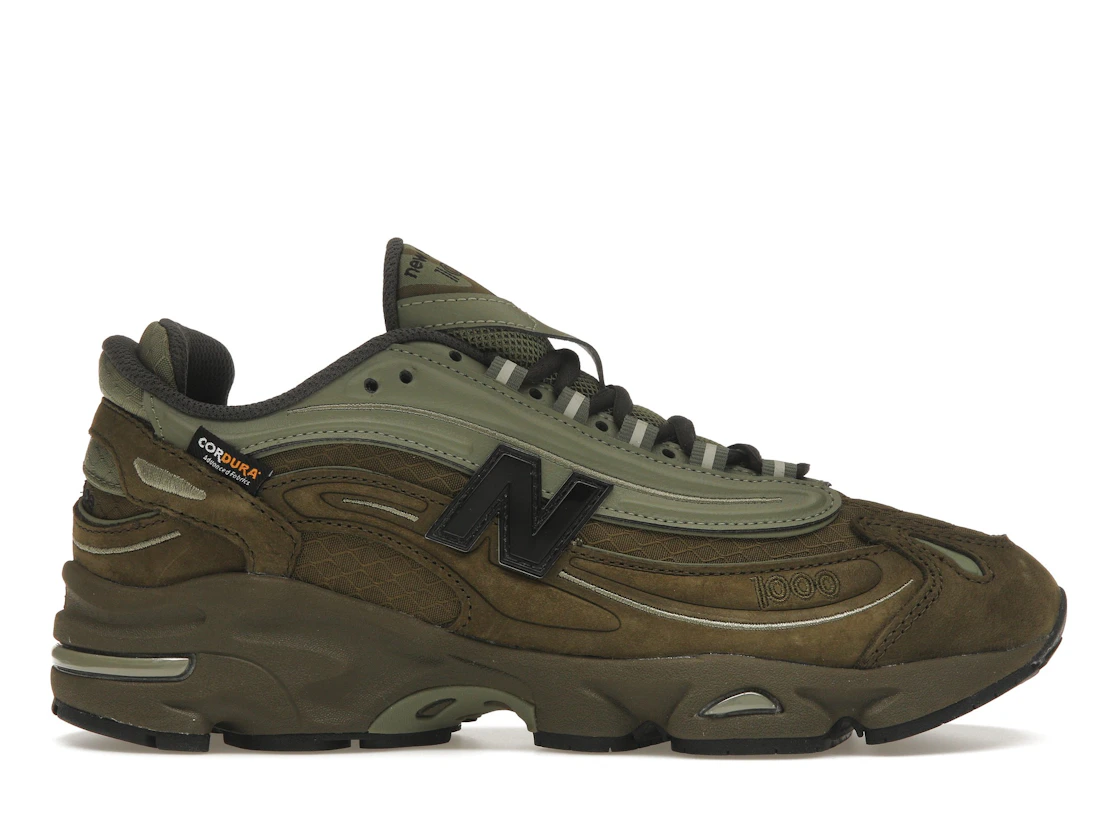 Vue 1 de New Balance 1000 Cordura Woodland
