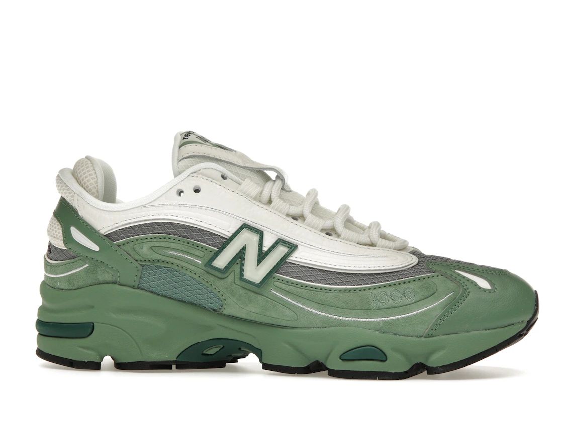Vue 2 de New Balance 1000 Green Grey