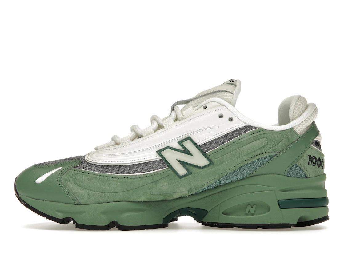 Vue 19 de New Balance 1000 Green Grey